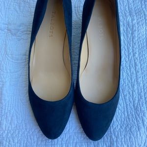 Talbots suede wedges
